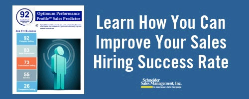 improve sales hiring success rate
