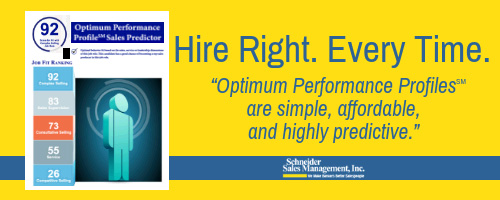 Hire right every time - assessments for salespeople